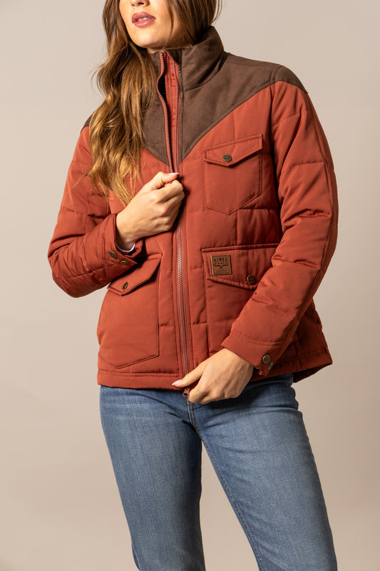Kimes Ranch Lenora Jacket in Burnt Red