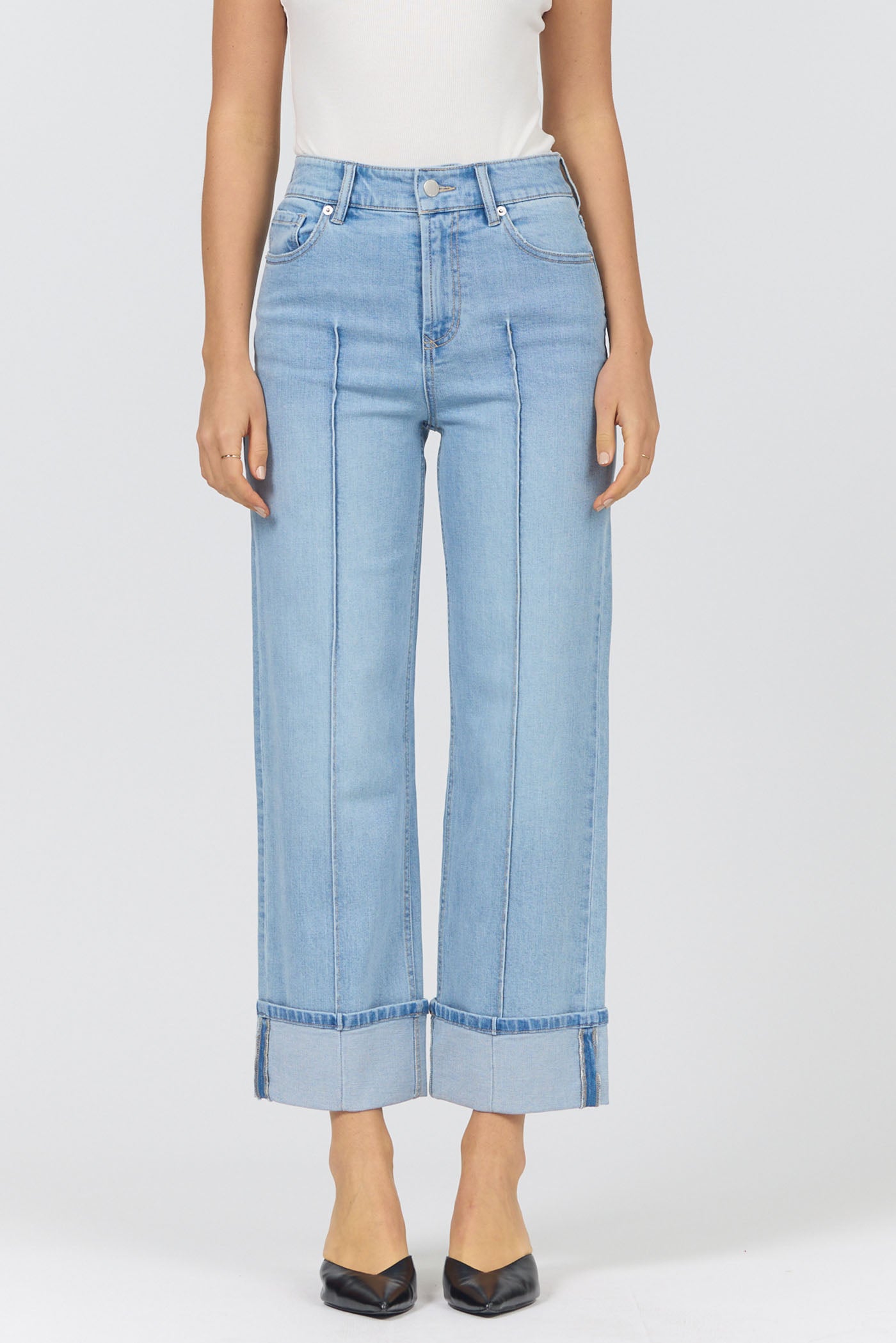 Dear John Holly Straight Leg Jean in Boulevard