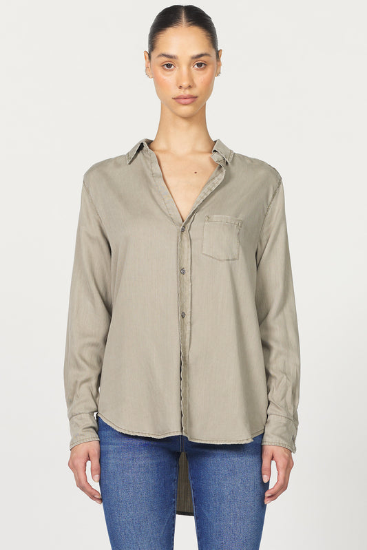 Dear John Galina Top in Vetiver