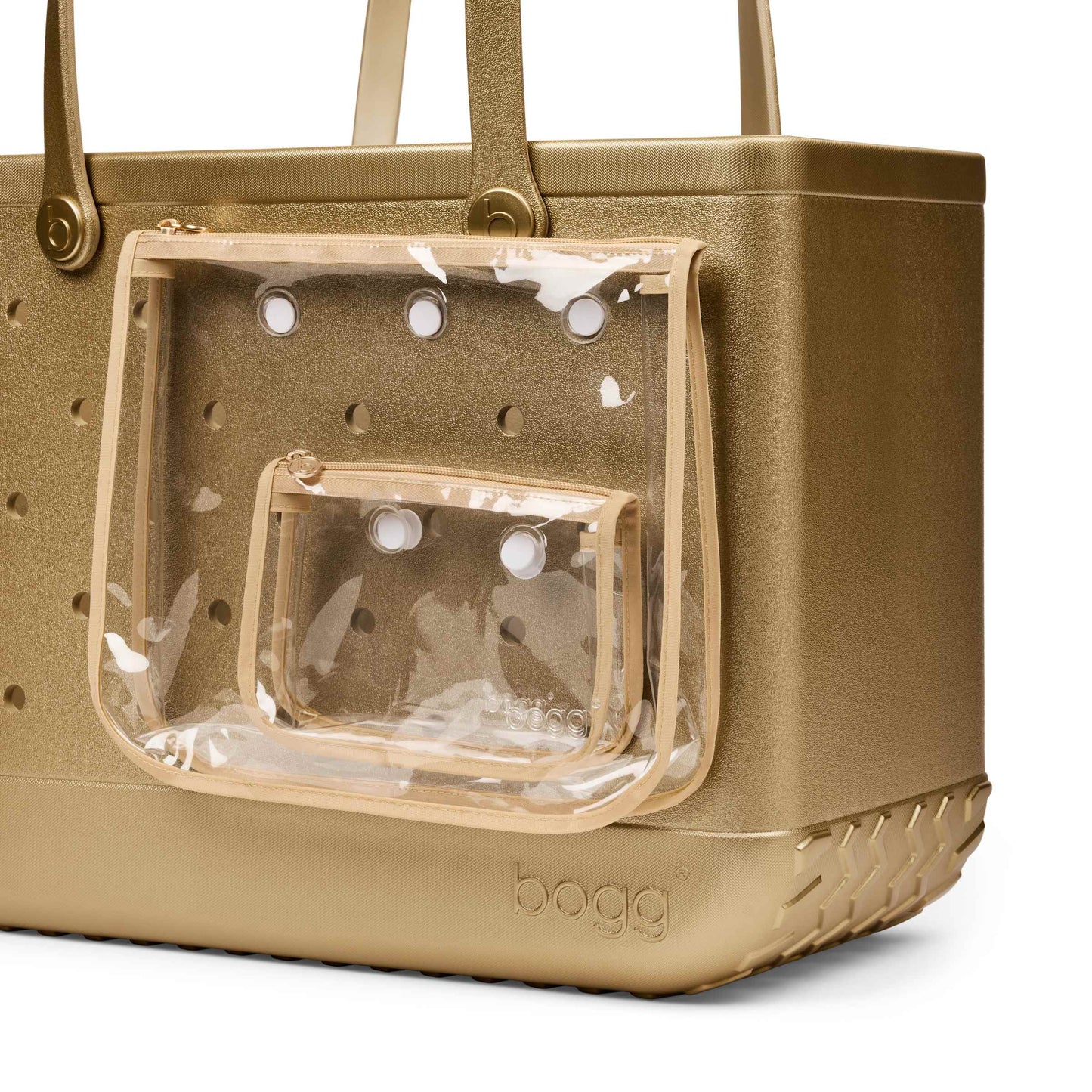 Metallic Goldie Original Bogg Bag