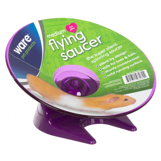 Ware Small Pet Flying Saucer Exercise Wheel