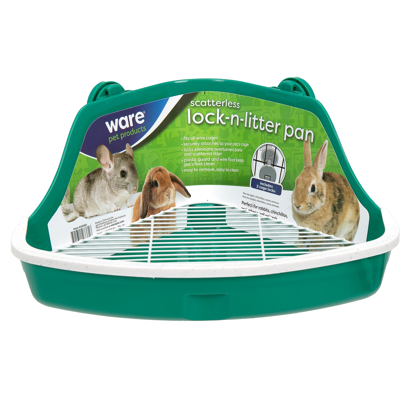 Ware Scatterless Litter Pan