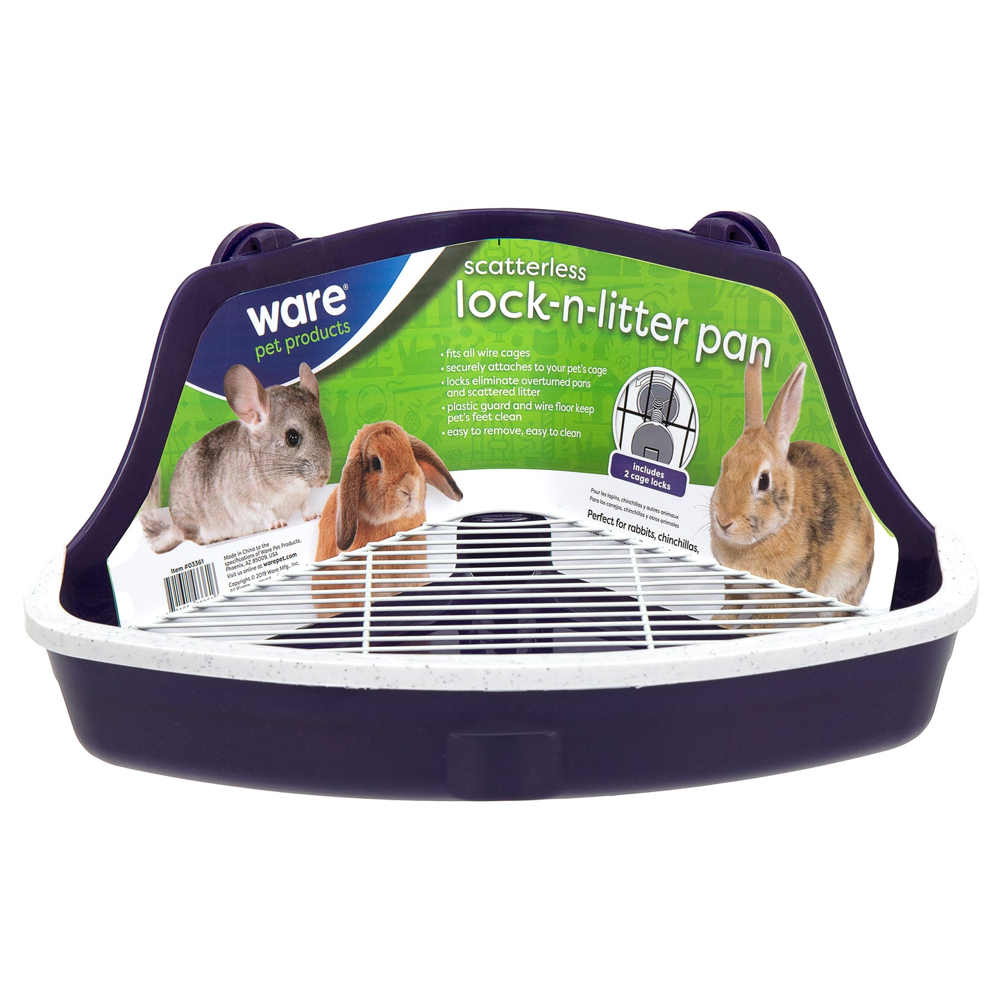 Ware Scatterless Litter Pan