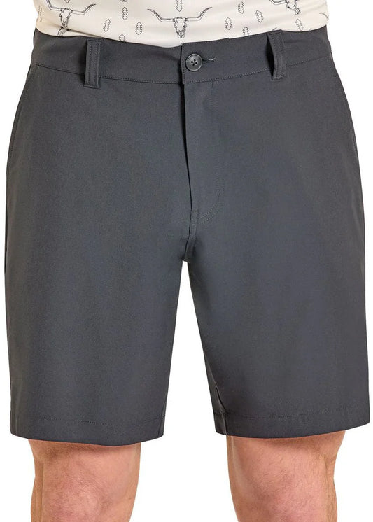 Rock & Roll Denim Solid Chino Shorts in Black