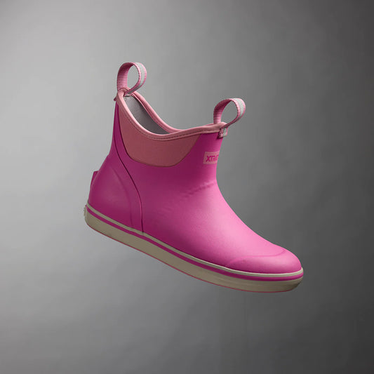 XTRATUF Women's Ankle Deck Boot in Rose Violet
