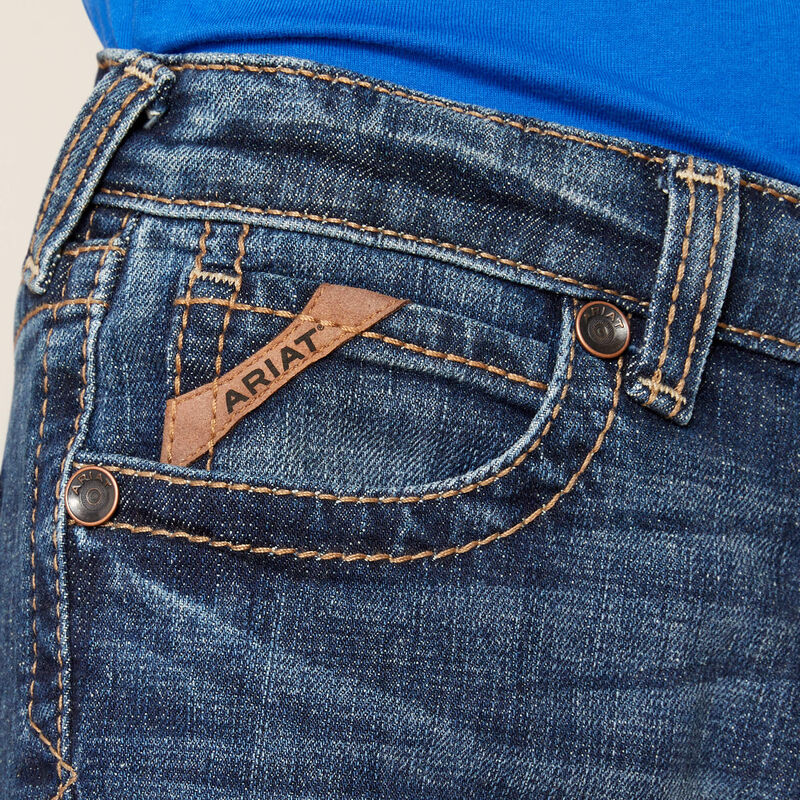 Ariat Boy's B4 Relaxed Dennis Boot Cut Jean