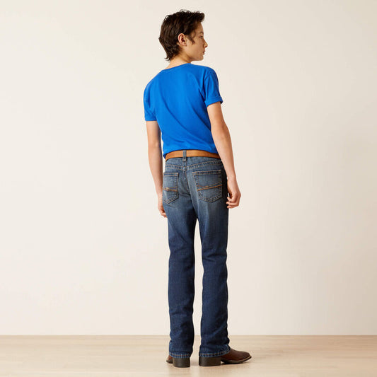 Ariat Boy's B4 Relaxed Dennis Boot Cut Jean