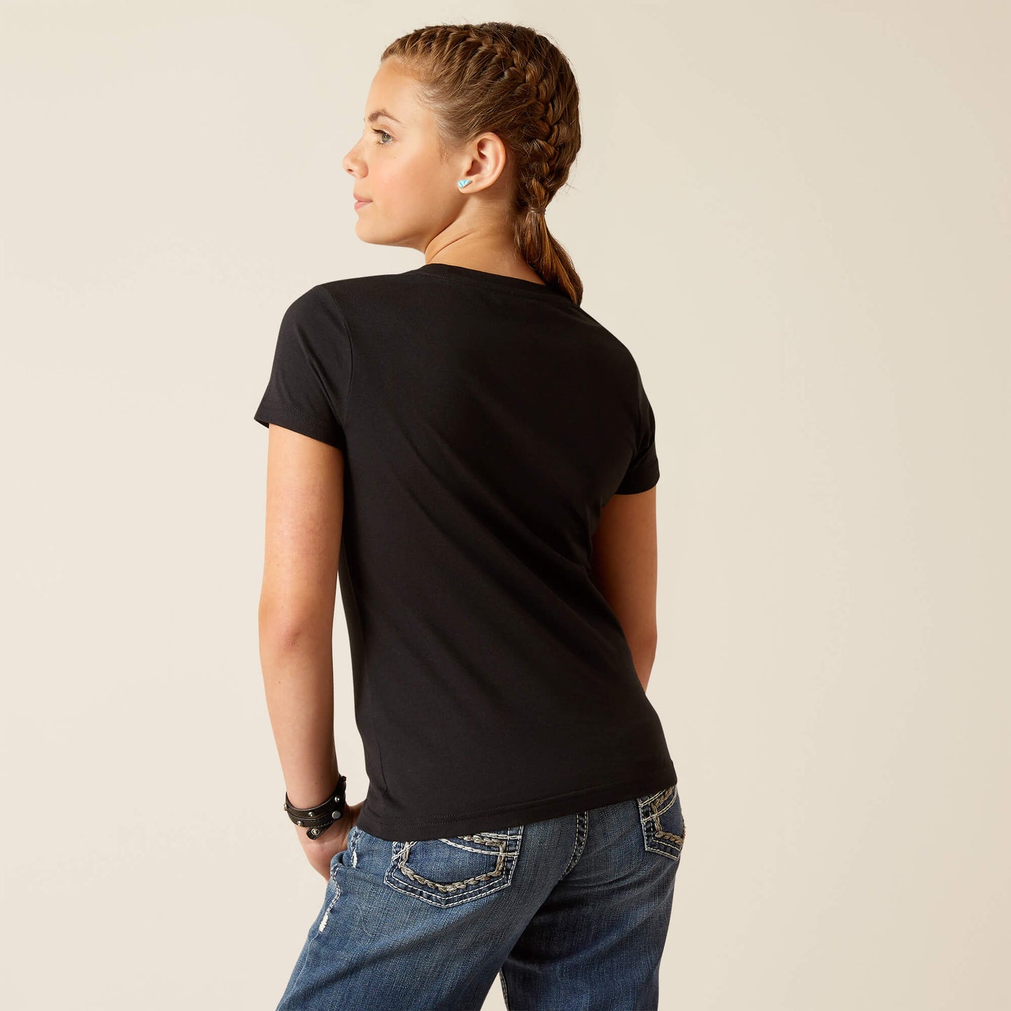 Ariat Girl's Steer Rodeo Quincy T-Shirt