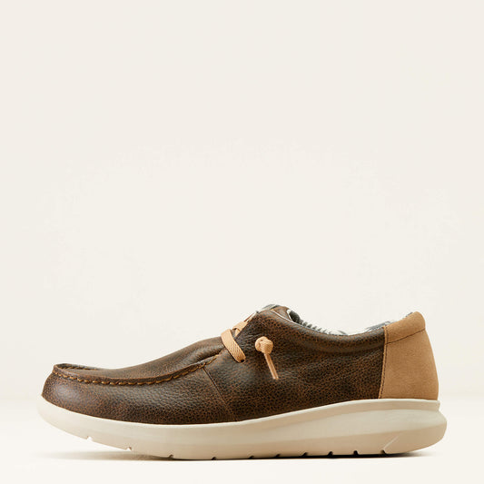 Ariat Hilo Brody Brown/Tan Suede Shoe