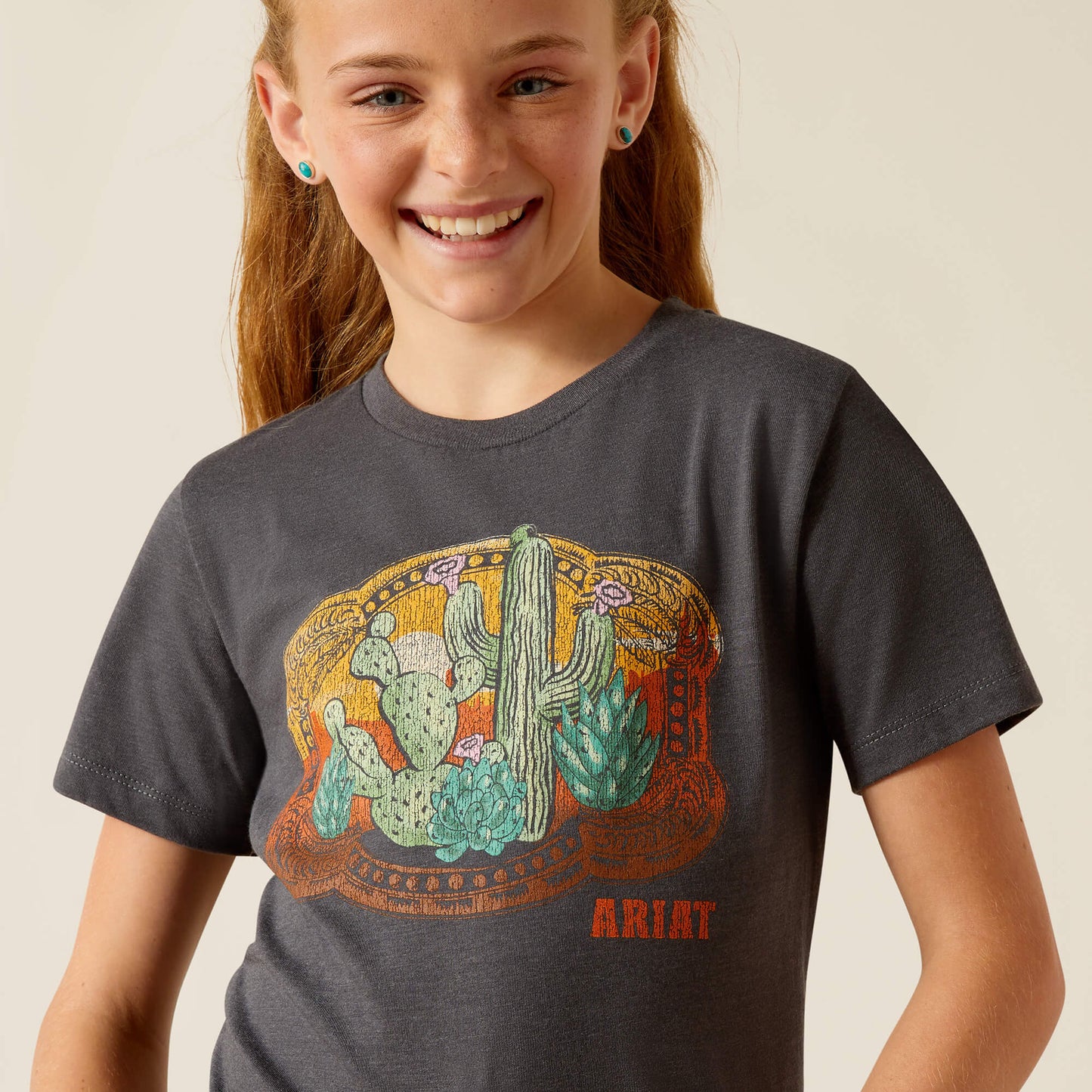 Ariat Girl's Buckle Up T-Shirt