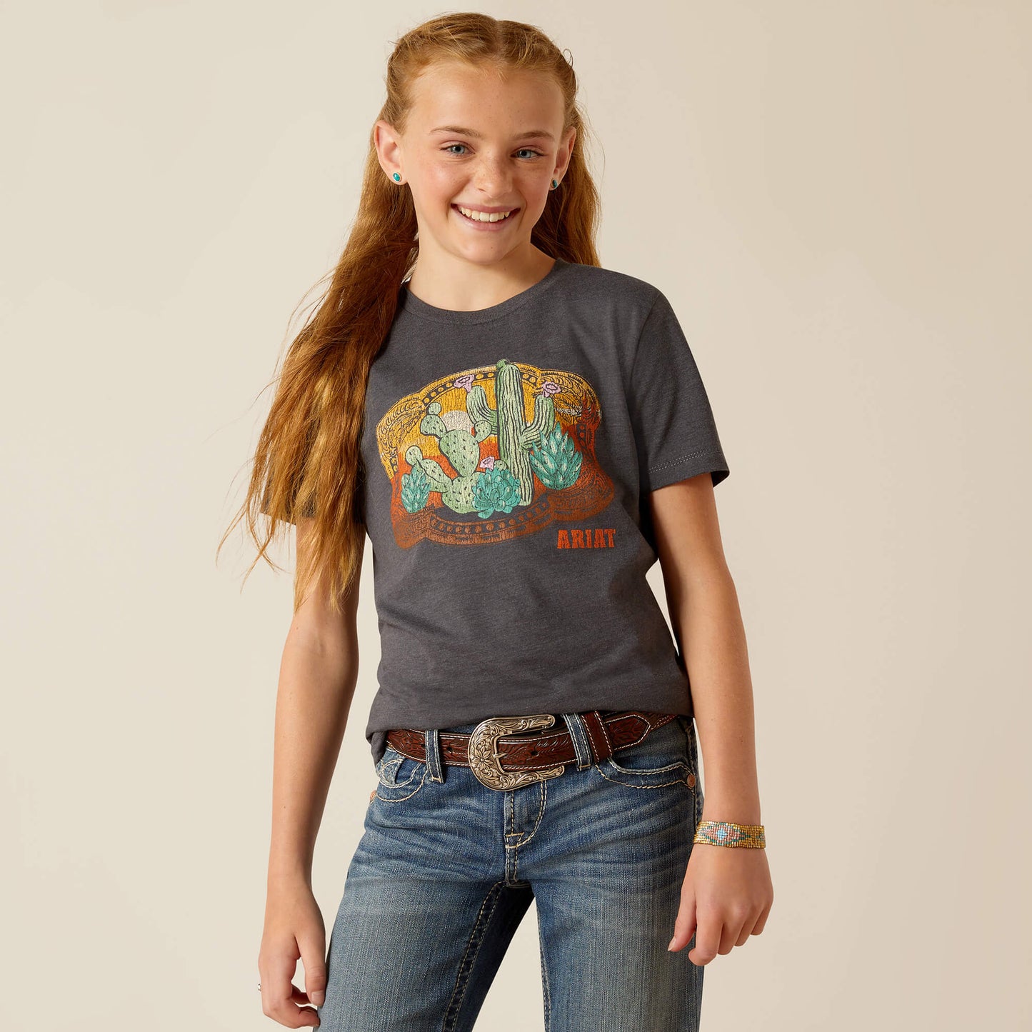 Ariat Girl's Buckle Up T-Shirt