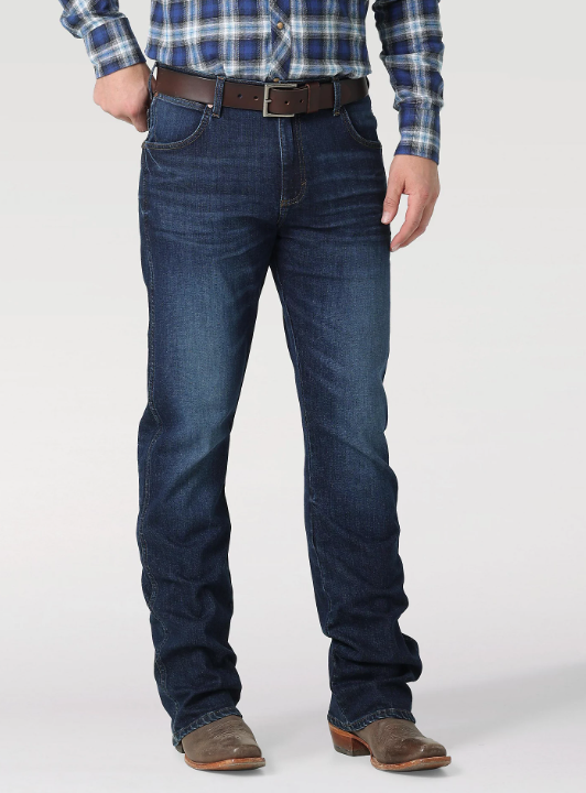 Wrangler Mens Arvada Retro Relaxed Fit Bootcut Jean