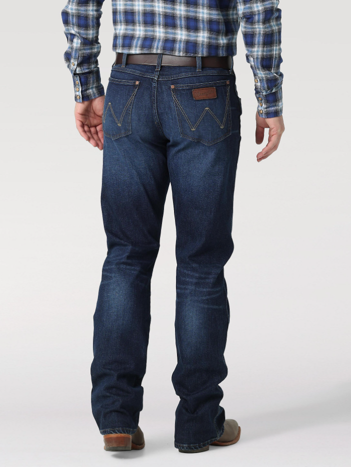 Wrangler Mens Arvada Retro Relaxed Fit Bootcut Jean