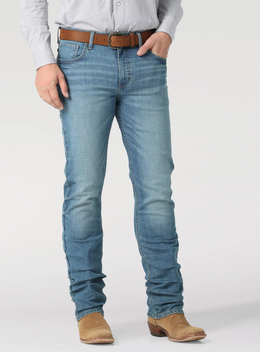 Wrangler Mens Bay 20X No.44 Slim Fit Straight Leg Jean