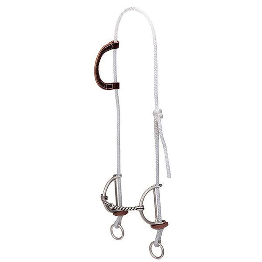 Gag Bridle With Twisted Mouth Sliding Bit