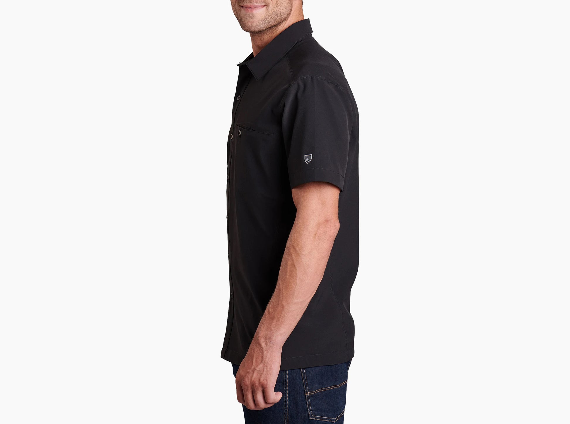 Kuhl Renegade Short Sleeve Shirt in Blackout