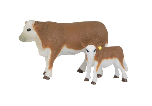 Big Country Hereford Cow and Calf Pair