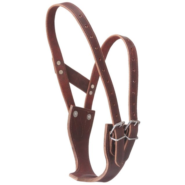 TOUGH1 Premium Leather Crib-Be-Gone Comfort Collar