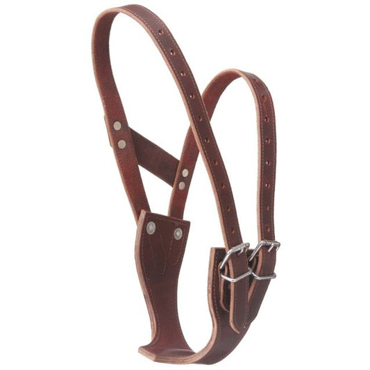 TOUGH1 Premium Leather Crib-Be-Gone Comfort Collar