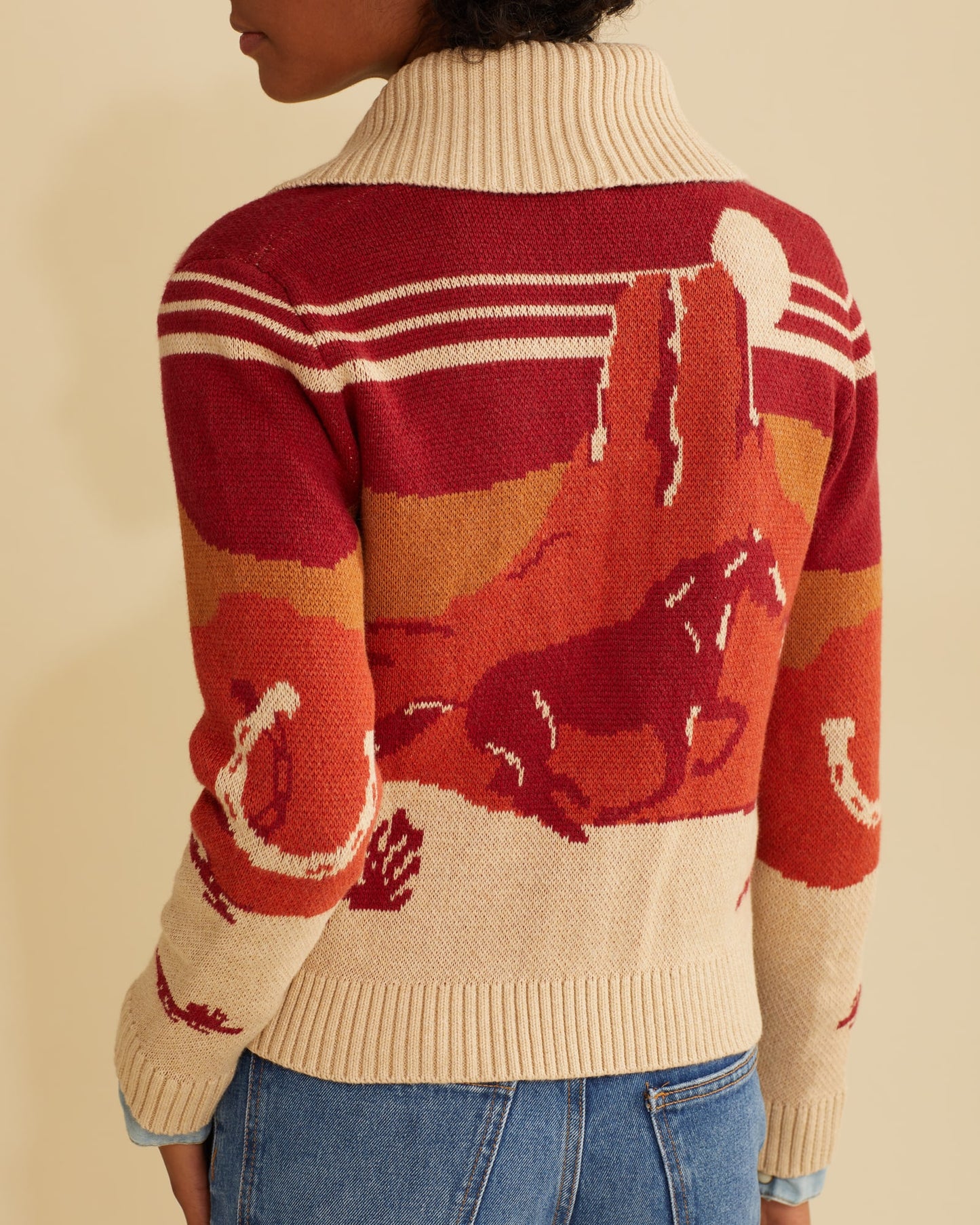 Pendleton Women's Western Scenic Cotton Cardigan