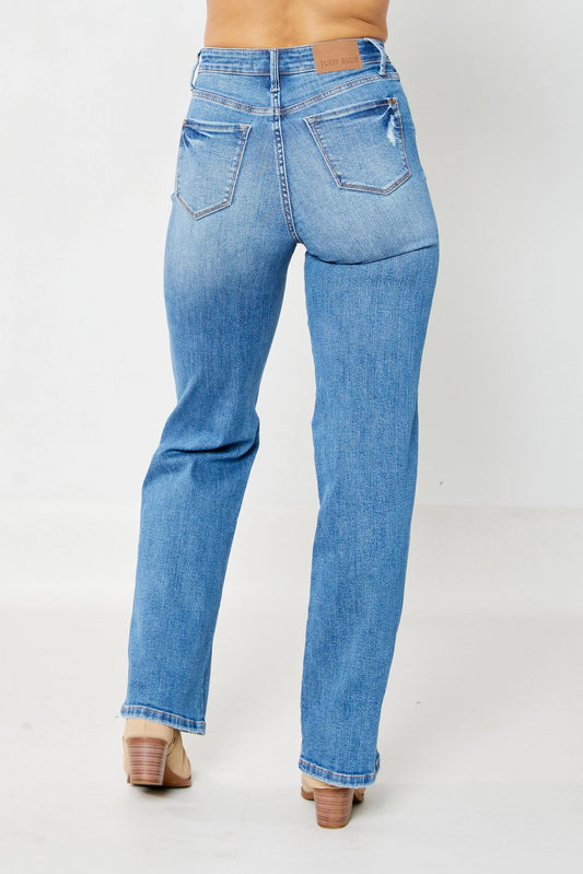 Judy Blue Melly Tummy Control Straight Jean