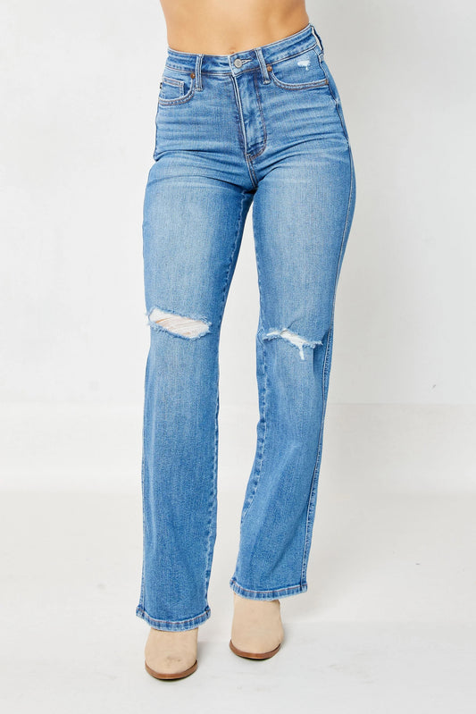 Judy Blue Melly Tummy Control Straight Jean