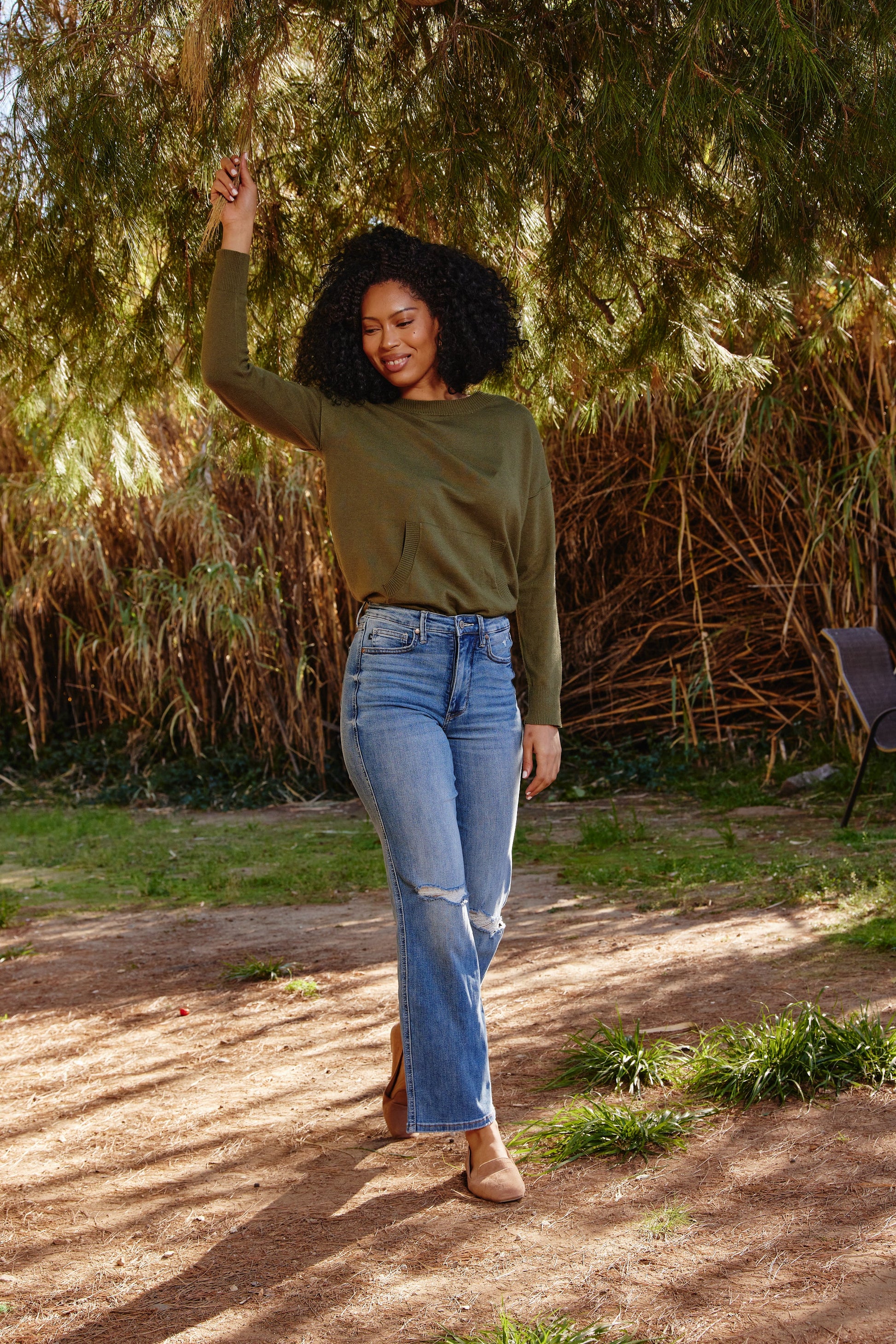 Judy Blue Melly Tummy Control Straight Jean