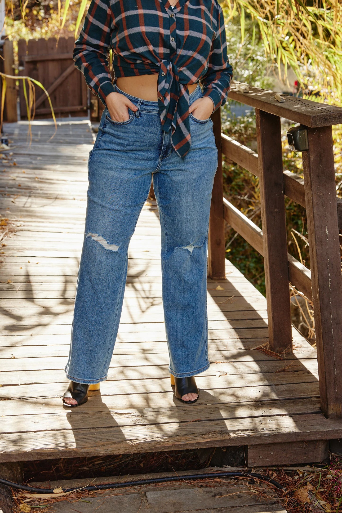 Judy Blue Melly Tummy Control Straight Jean