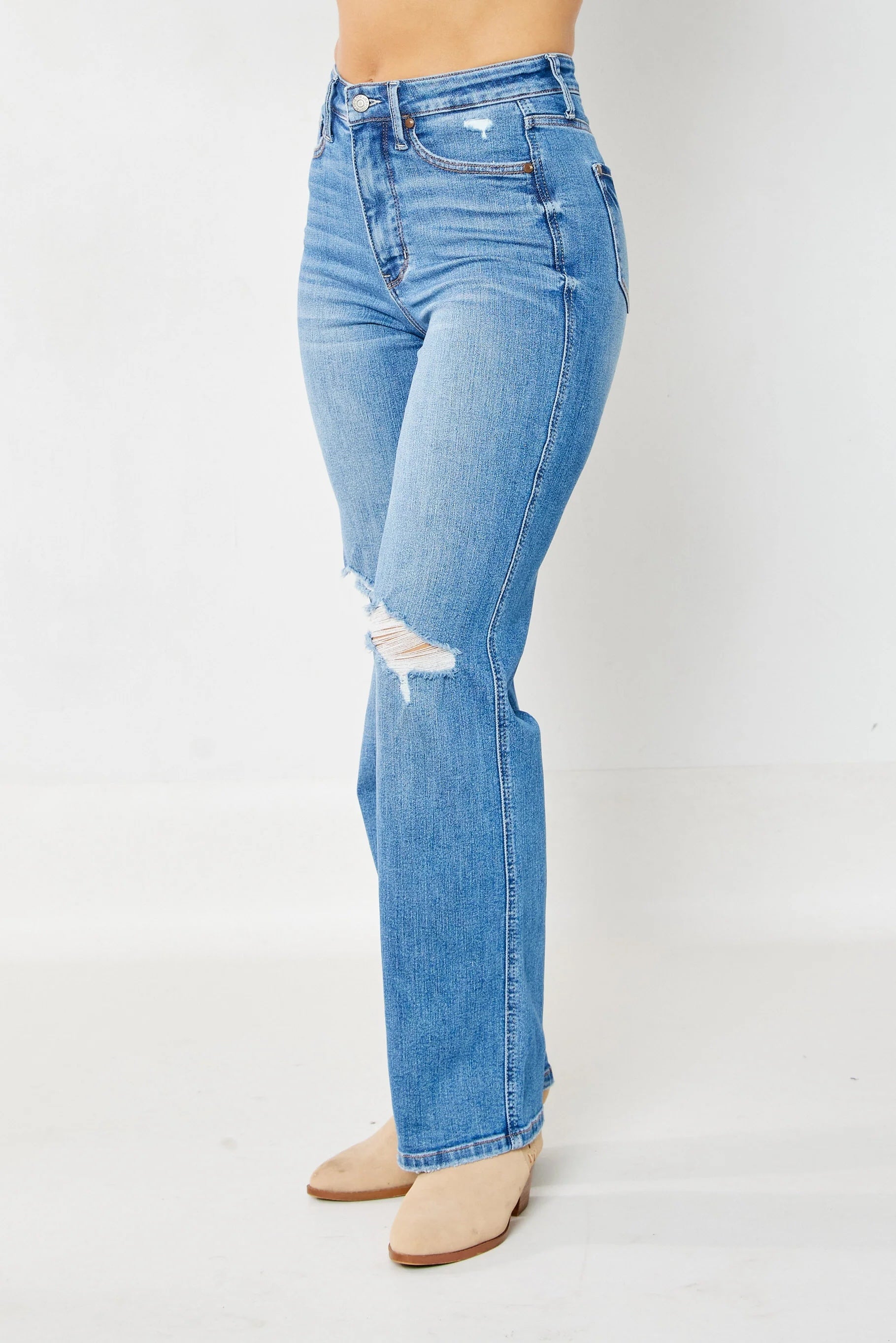 Judy Blue Melly Tummy Control Straight Jean