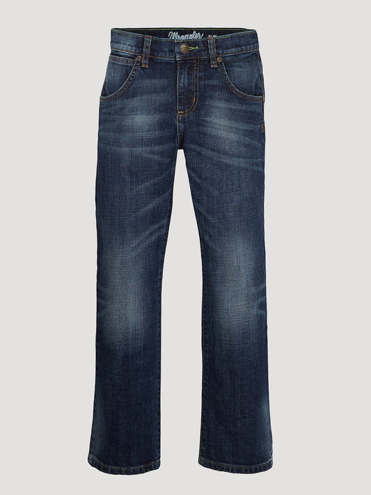 Wrangler Boy's Retro Slim Fit Straight Leg Jean in Bozeman