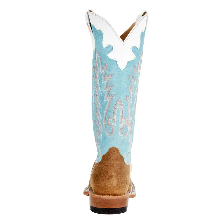 Anderson Bean Coytote Sand Sky Blue Boot