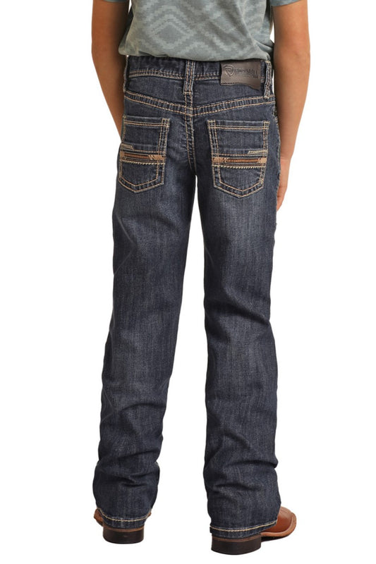 Rock and Roll Boy's Regular Bootcut Jean