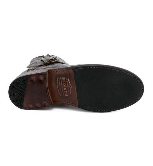 Bed Stu Black Lux Becca Bootie