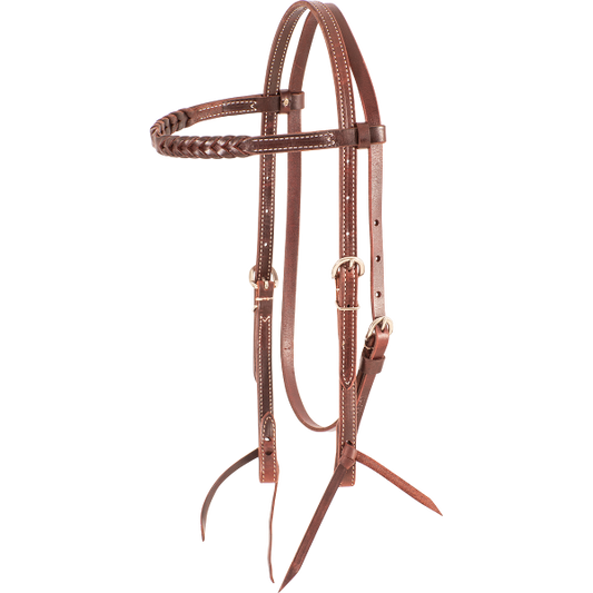 Martin Saddlery Blood Knot Browband Headstall