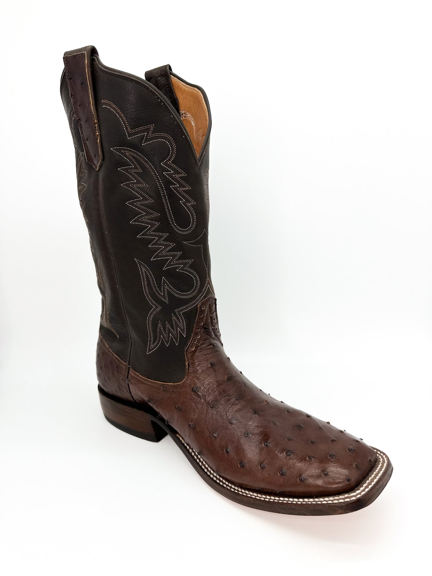 Rios of Mercedes Cafe Americano Full Quill Ostrich Boot