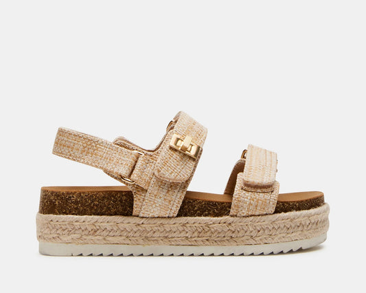 Steve Madden Kid's Bigmona Raffia Sandal