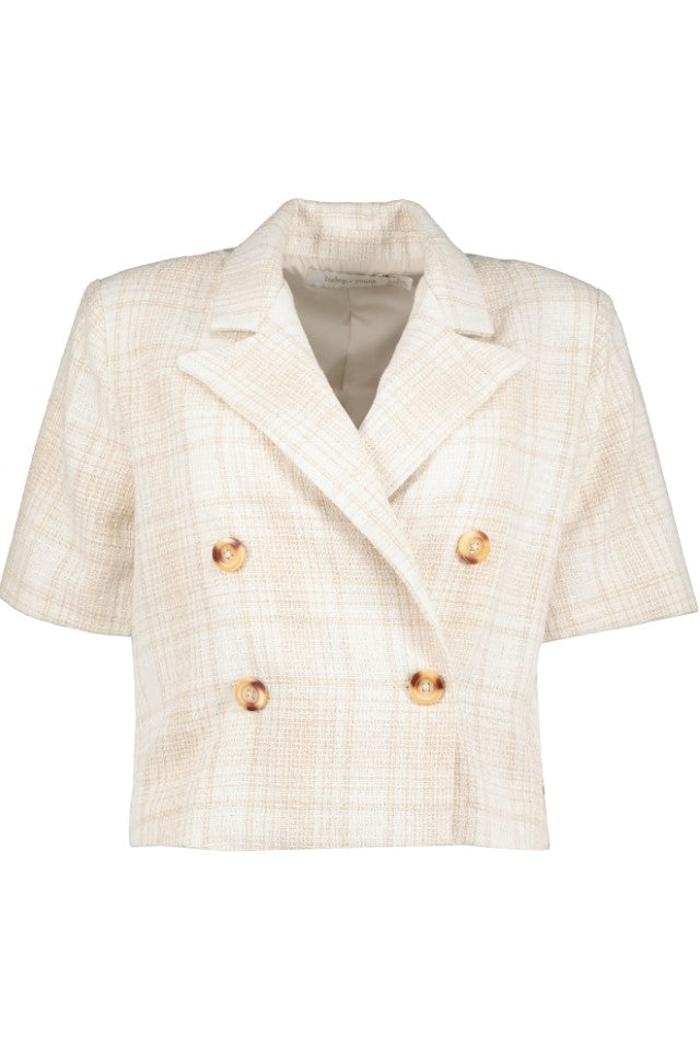 Womens Jade Crop Blazer