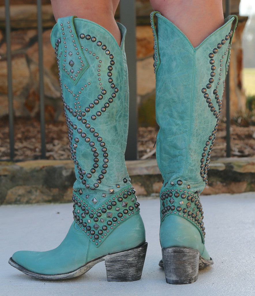Old Gringo Belinda Aqua Boot