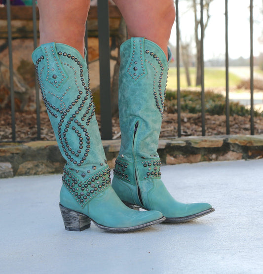 Old Gringo Belinda Aqua Boot