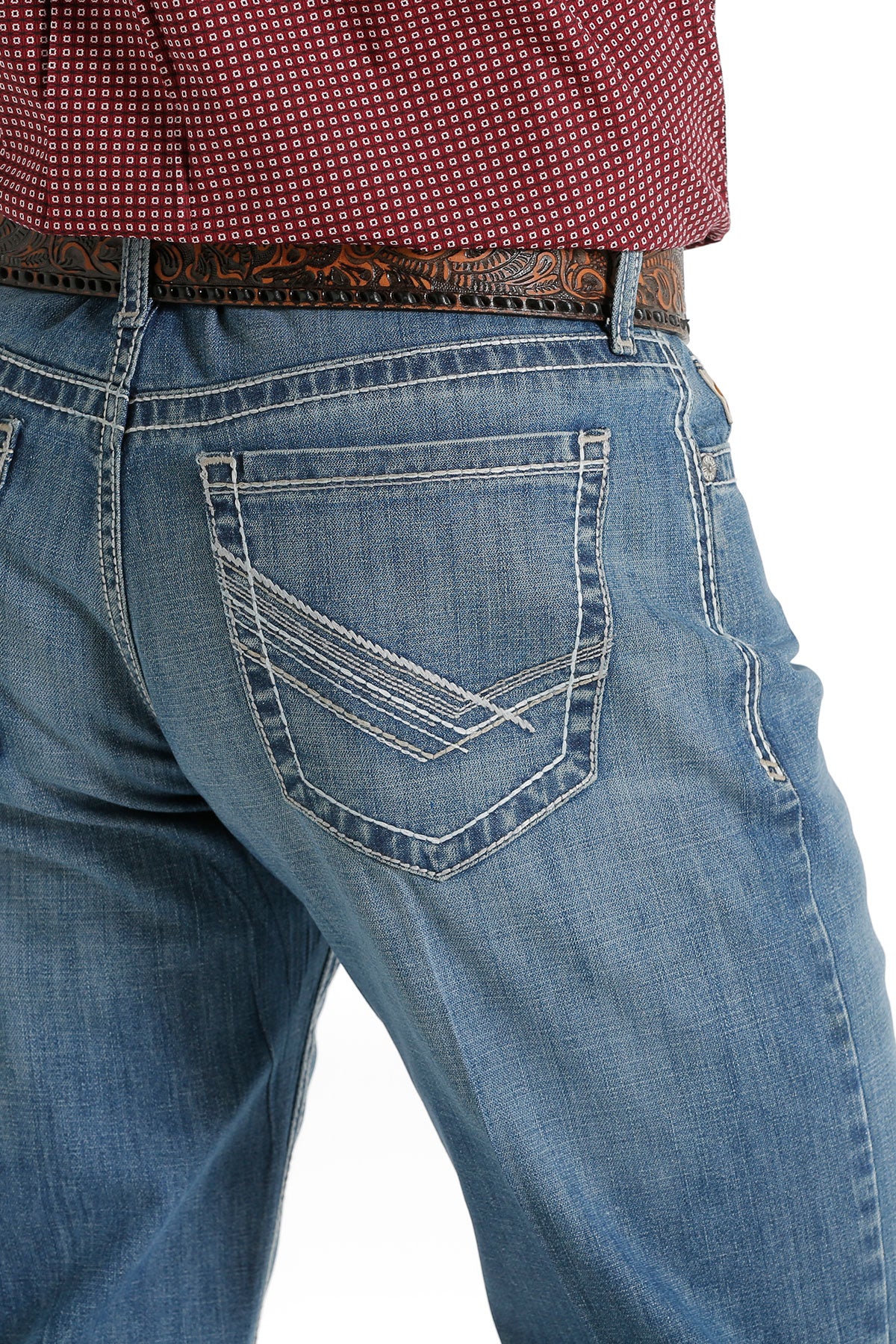 Cinch Grant Jean in Indigo with ArenaFlex
