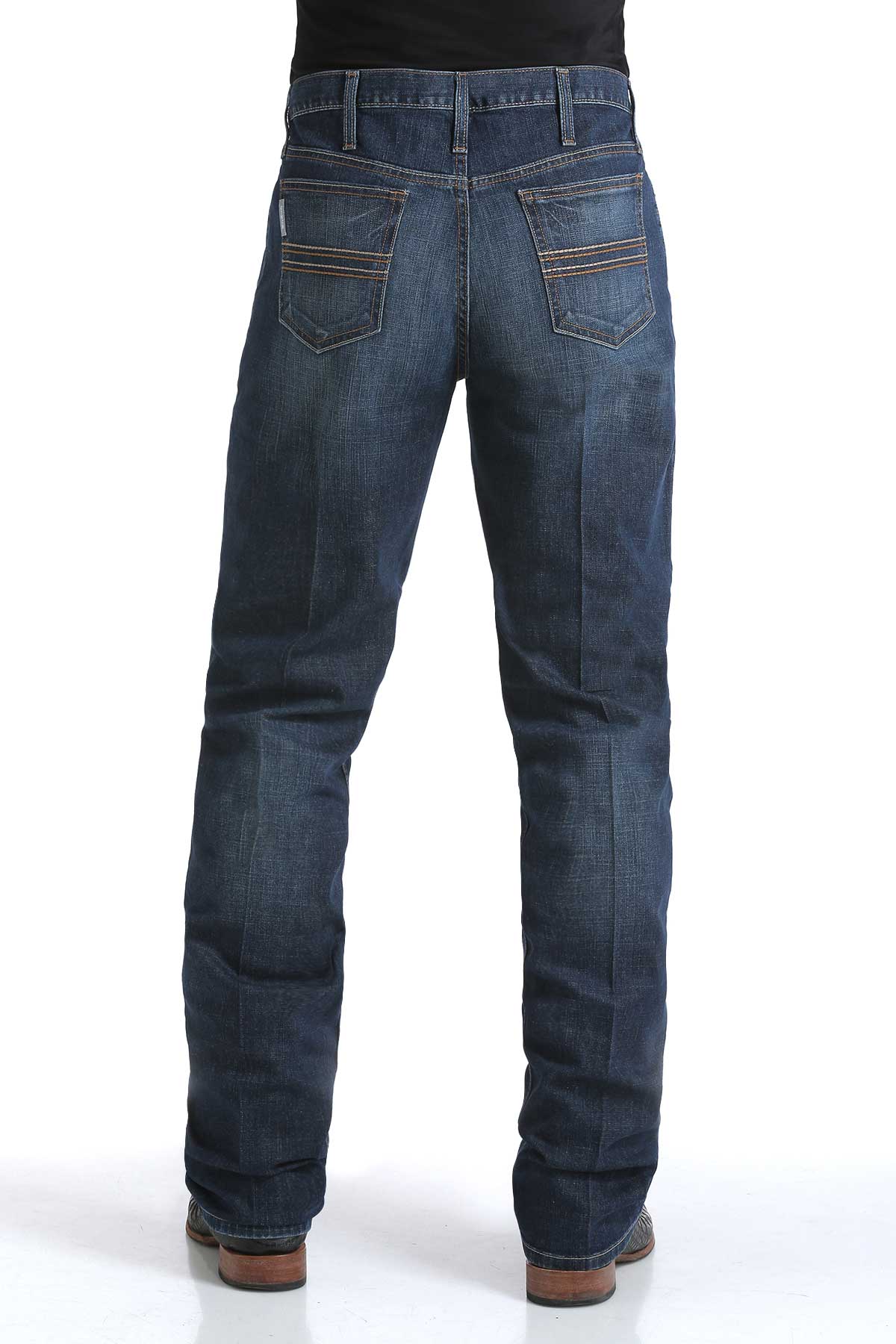 Cinch Silver Label Dark Stonewash Jean with ArenaFlex