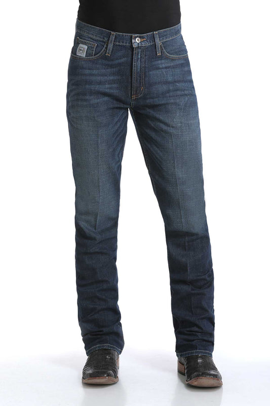 Cinch Silver Label Dark Stonewash Jean with ArenaFlex