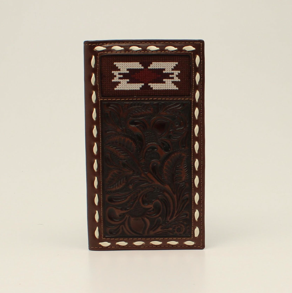 Nocona Rodeo Southwest Buck Lacing Wallet