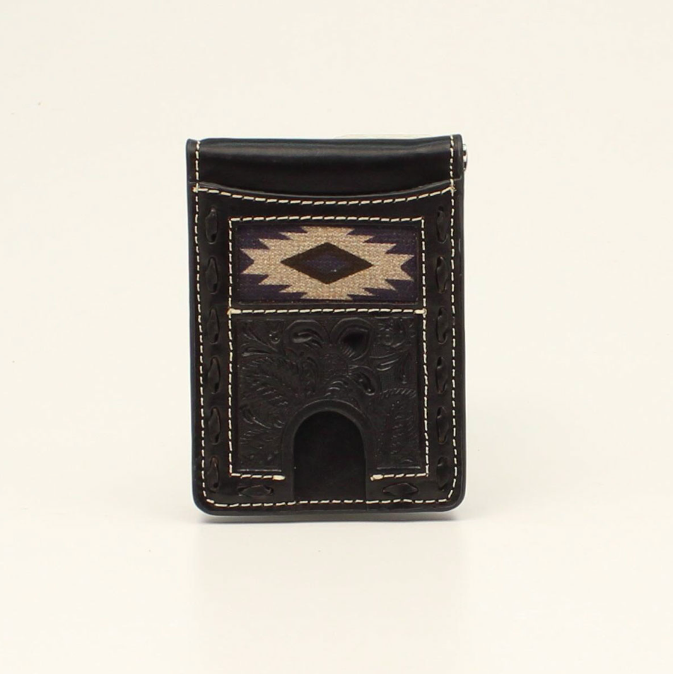 Nocona Bifold Southwestern Buck Bifold Money Clip