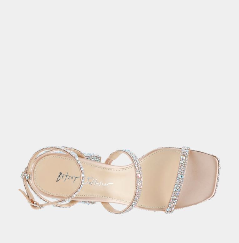 Steve Madden Denni Rhinestone Platform Heel