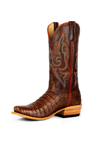 Horse Power Post Oak Caiman Belly Boot