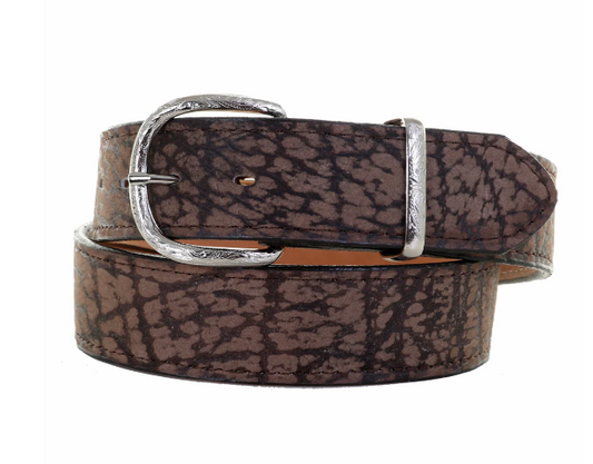 DJ Chocolate Cape Bison Leather Belt