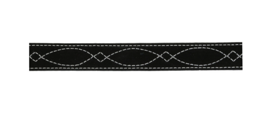 DJ Black Suede Belt