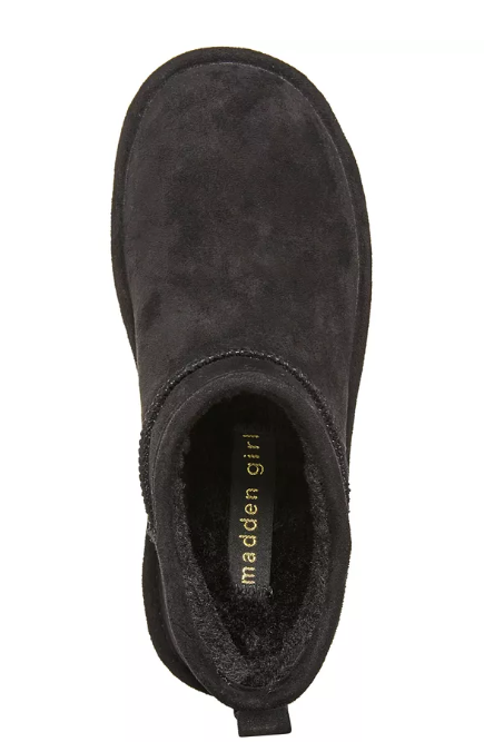 Black Mid Suede Boot