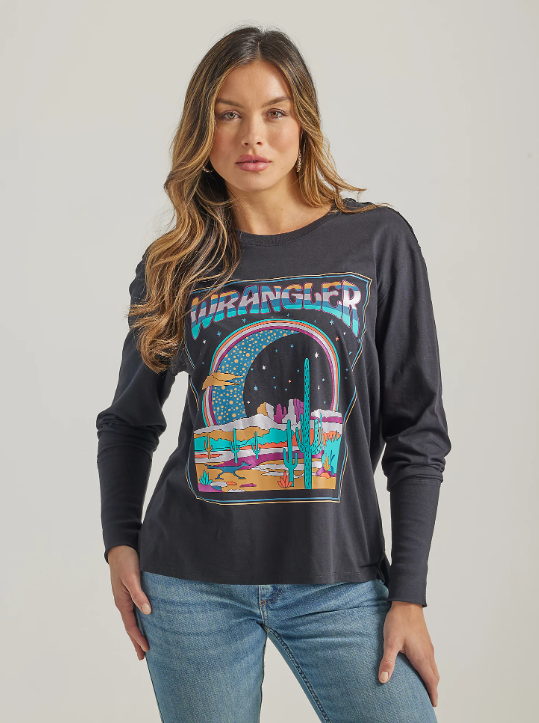 Wrangler LS Rainbow TShirt